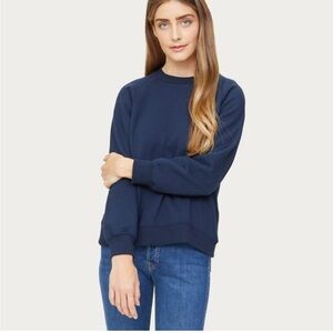 Jenni Kayne Navy Basic Sweatshirt